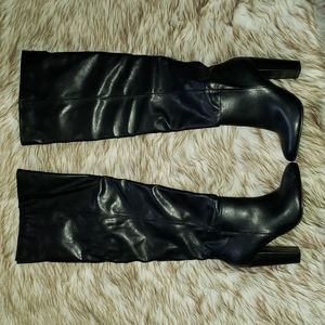 Geraldine JustFab Tall Boots NWOT Size 7.5